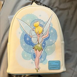 Loungefly Disney Blue and White Backpack